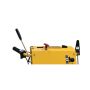 Meyer Turbo Broom control panel with hydrostatic forward and reverse levers and electric start.'