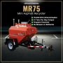MR75 Asphalt Recycler benefits: 75,000 BTU heater, 2+ tons/day output, propane-powered, no blowers or batteries

'