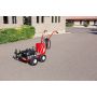 Newstripe 4250 Line Striping Machine shown outdoors on asphalt, ready for parking lot or pavement marking work'