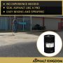 Benefits of portable seal coating equipment: no experience needed, seal asphalt like a pro, easy mixing and spraying'