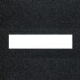 White preformed thermoplastic road marking line for high-visibility pavement striping, 8 inches by 3 feet'