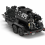 AirBoss 575 Gallon Trailer Mounted Gold'