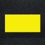 Yellow preformed thermoplastic road marking line for high-visibility traffic control and pedestrian crossings, 18 inches by 3 feet'