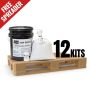 Top Patch Half Pallet – 12 Professional Asphalt and Concrete Repair Kits with pre-mix, aggregate, and cure on pallet'