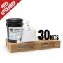 Top Patch Full Pallet – 30 Professional Asphalt and Concrete Repair Kits with pre-mix, aggregate, and cure on pallet
'