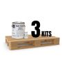 Top Patch Small Repair Kit – 3 Kits for Fast Asphalt and Concrete Crack Repair on a Pallet'