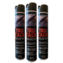 Tru Tack Cold Joint Sealer and Tack Coat – three 750mL aerosol cans for asphalt adhesion.'