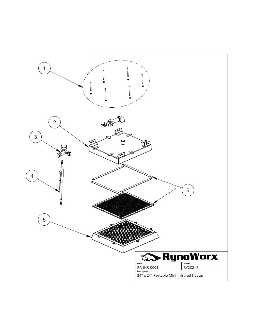 Infrared Heater Parts