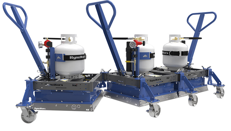 Configurable asphalt heaters give you multiple options to fix cracks and potholes fast.