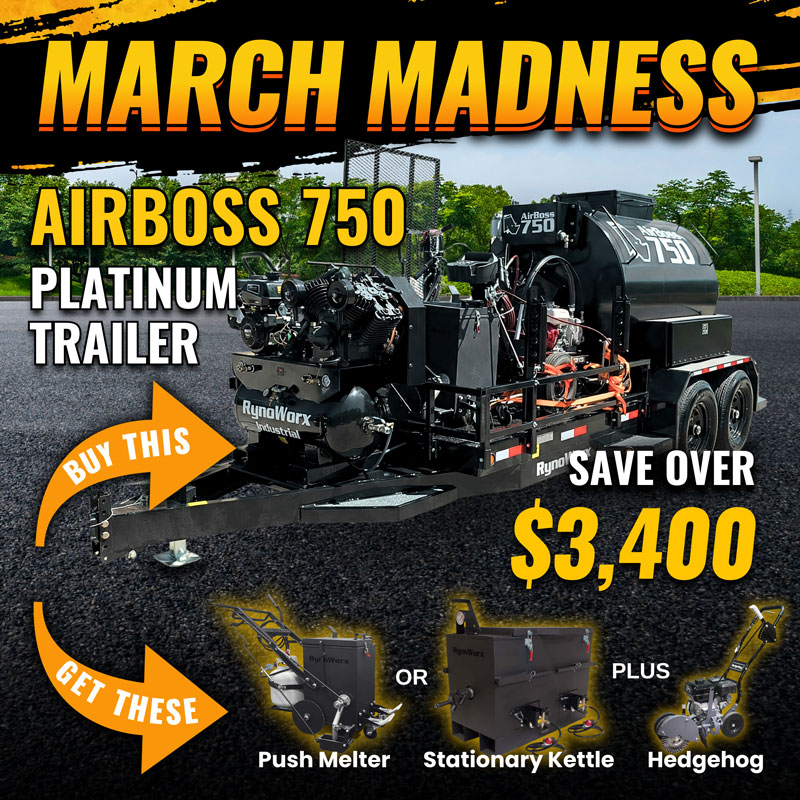 Free equipment with AirBoss 750 Platinum Trailer purchase