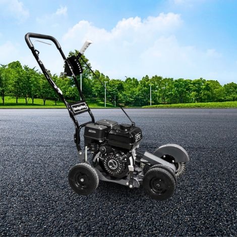 Crack cleaners for asphalt crack preparation and surface prep